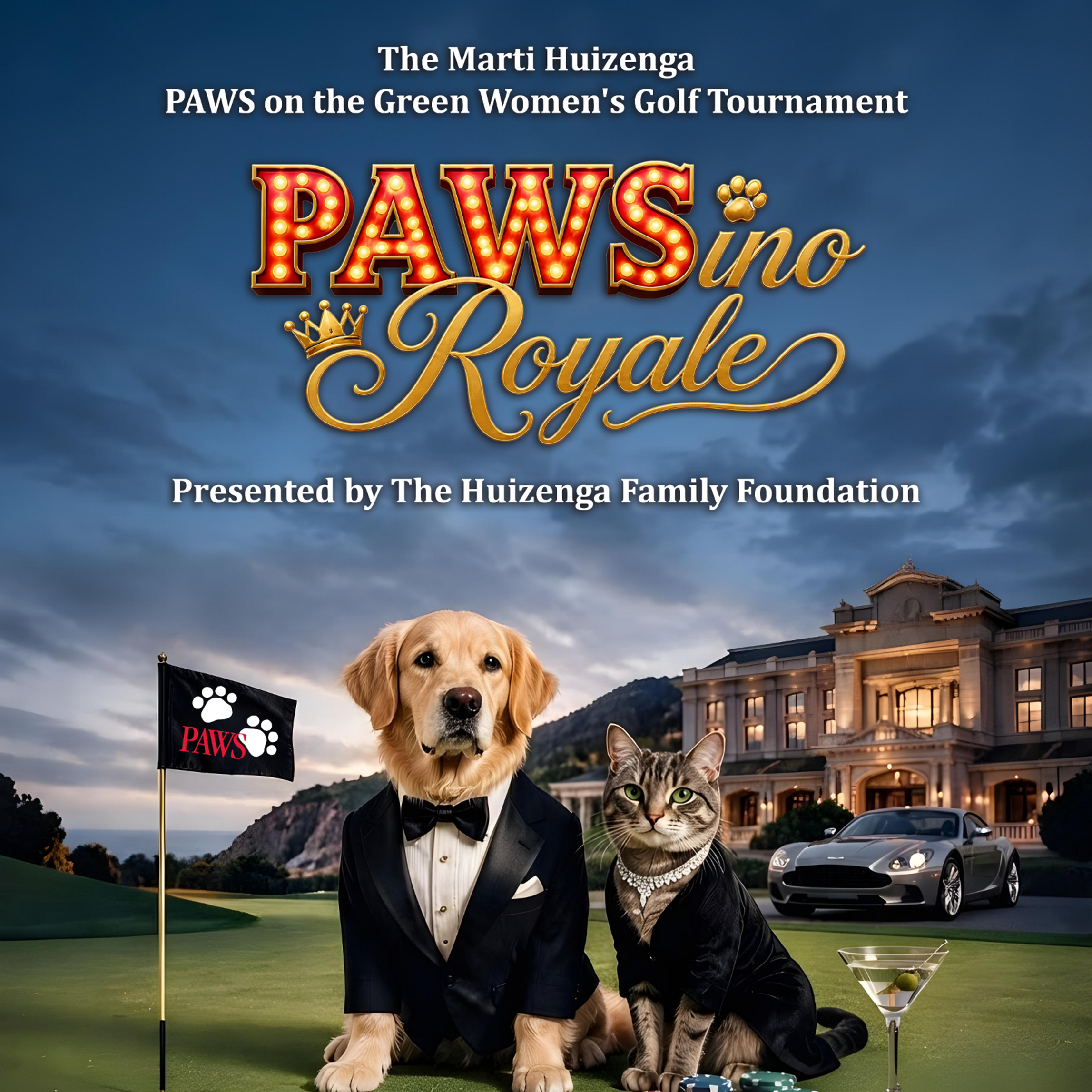 The Marti Huizenga PAWS on the Green Women’s Golf Tournament 2026 Presented by The Huizenga Family Foundation - logo
